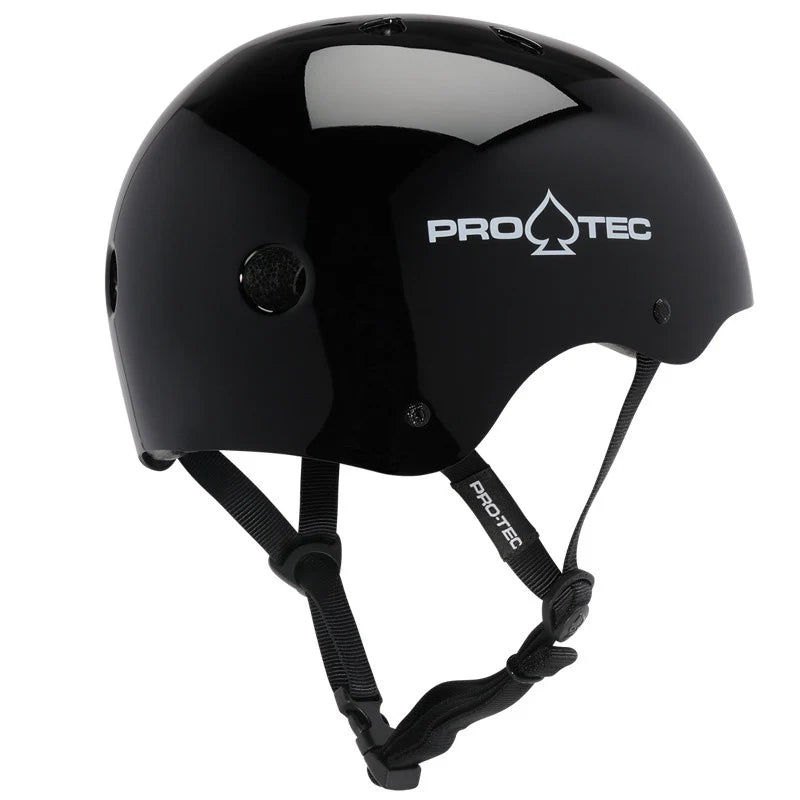 ProTec Classic Certified Gloss Black Helmet