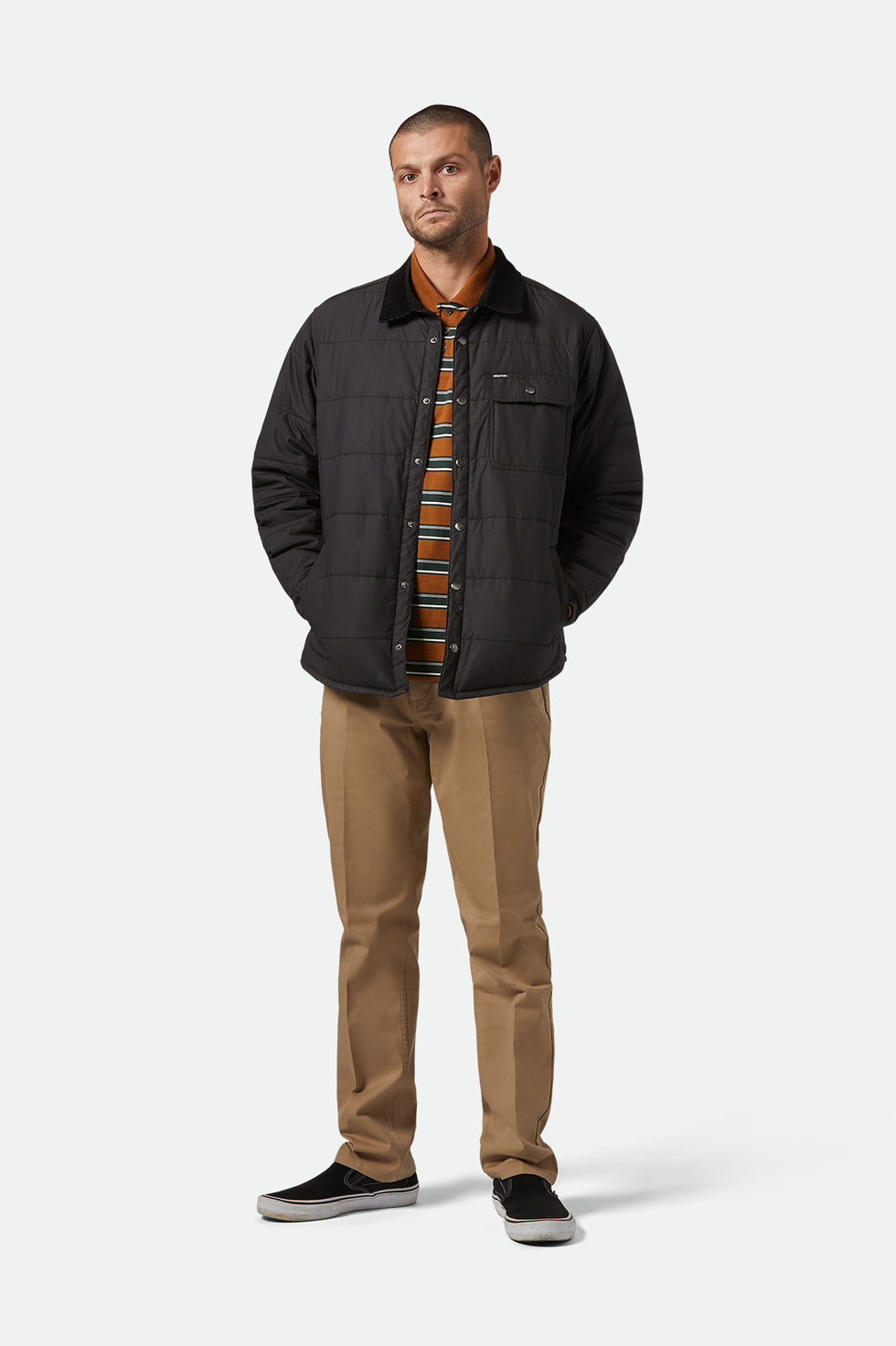 Brixton Cass Black Black Jacket