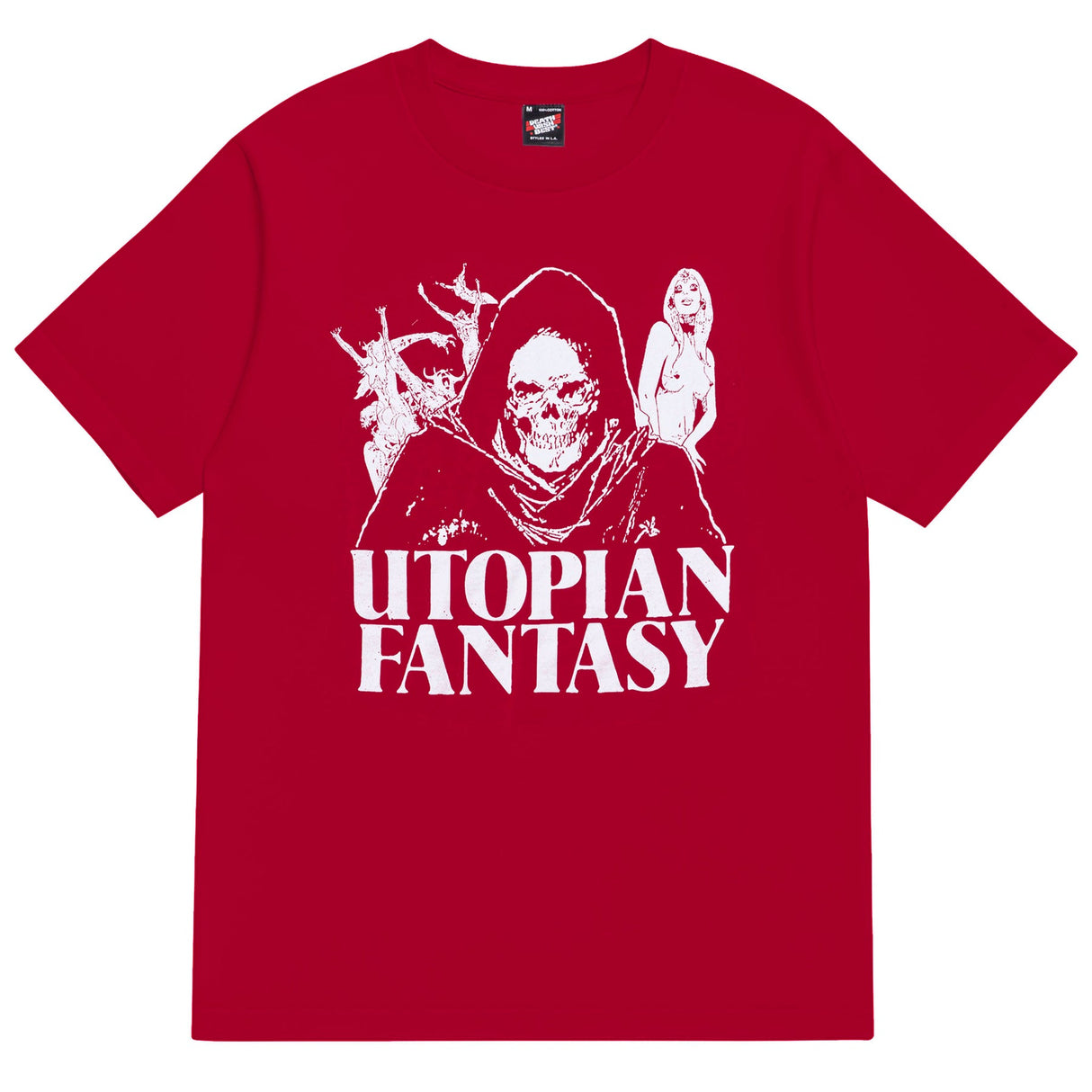 Deathwish Utopian Fantasy Red S/s Shirt