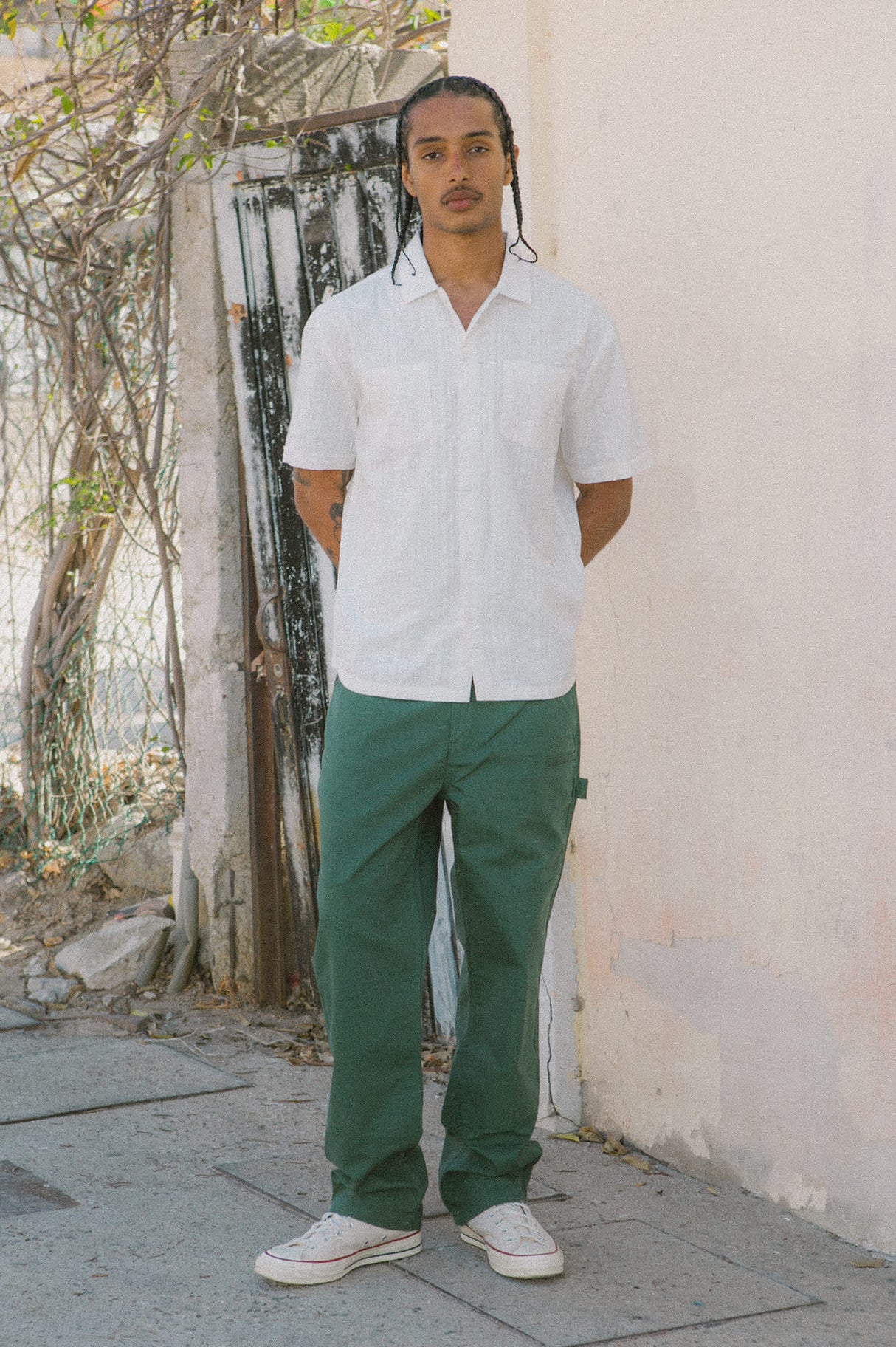 Brixton Builders Carpenter Primary Green Pants