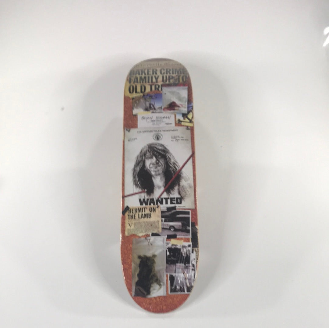Baker Bryan Herman Baker Crime Family 8.0 Skateboard Deck