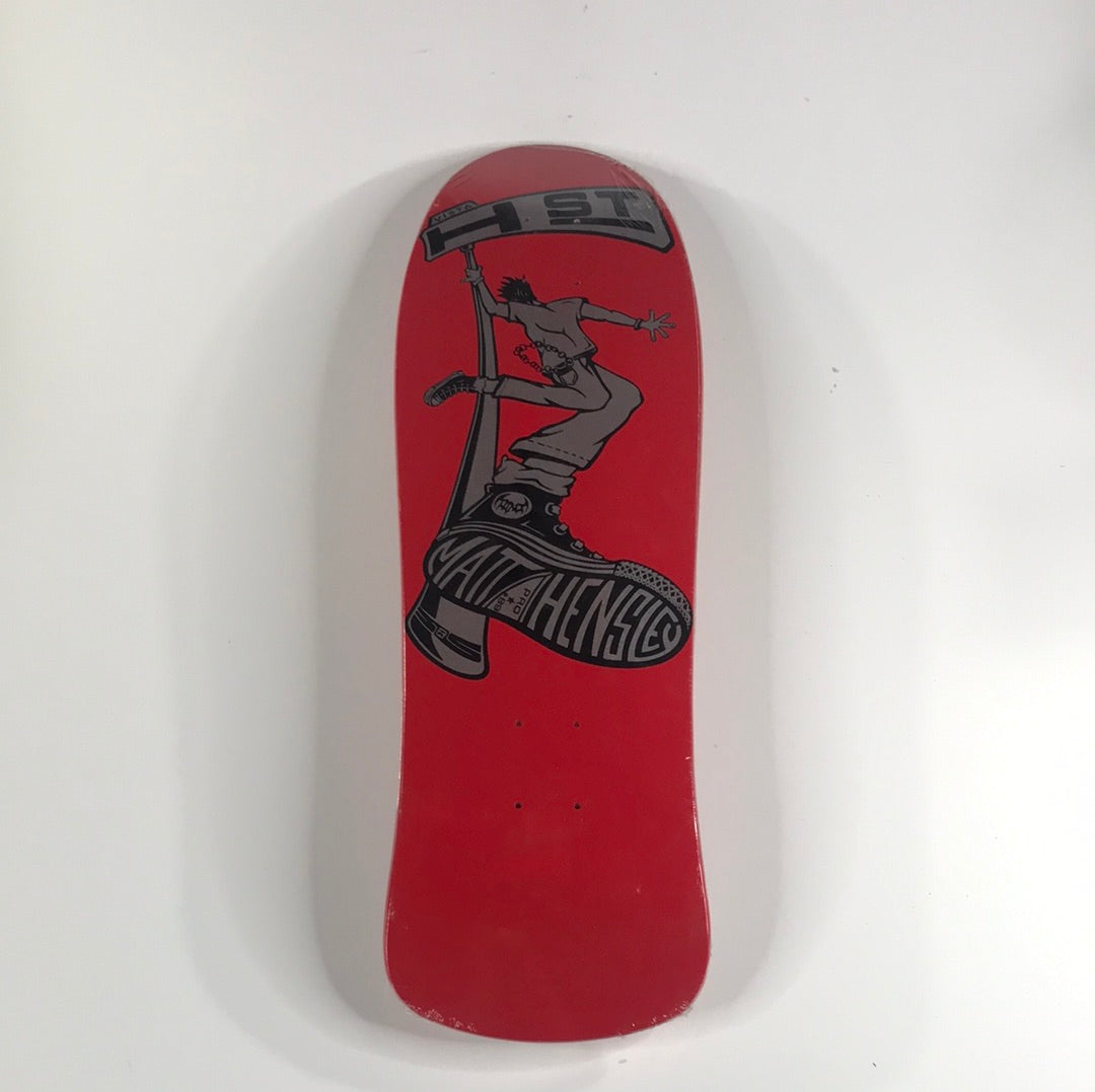 H-Street Matt Hensley Shoe Red 9.5 Skateboard Deck