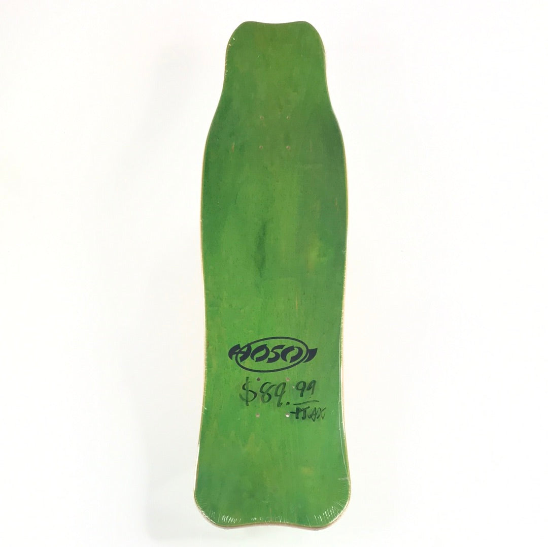 Hosoi Team Hammer Head Green 8.75 Skateboard deck