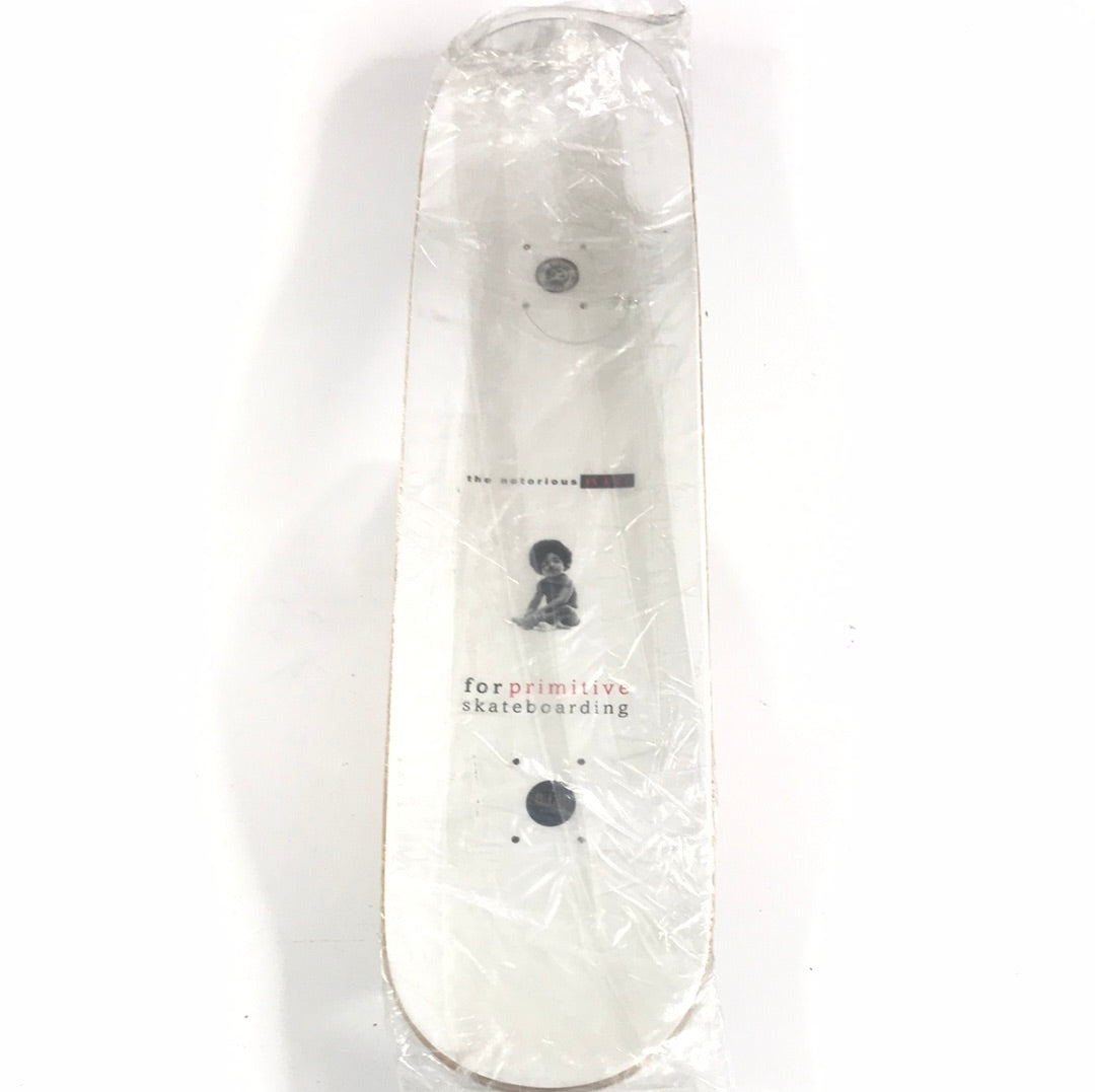 Primitive Team Notorious BIG Biggie Smalls Turquoise 8.125 Skateboards deck