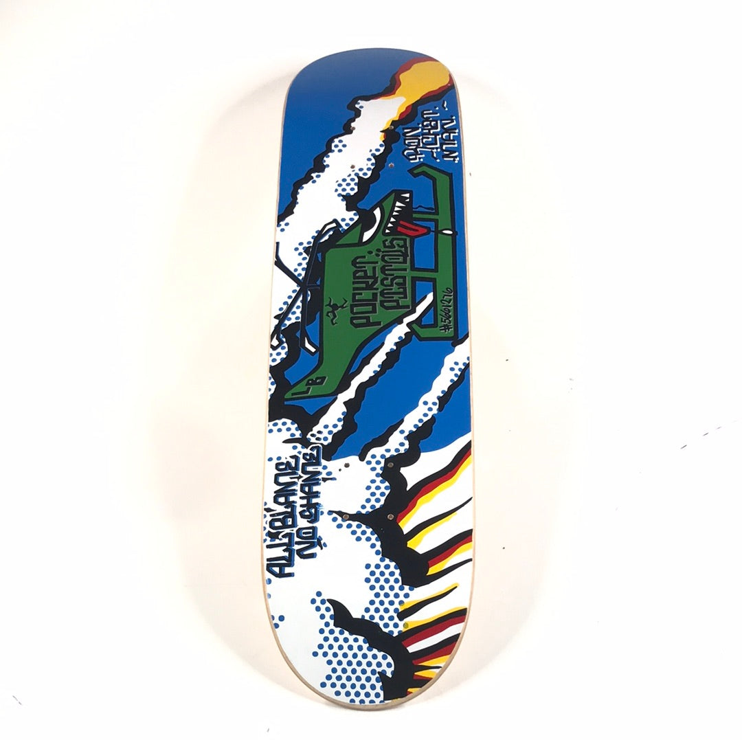 Pocket Pistols Ron Chatman Helicopter Multi 8.0'' Skateboard Deck