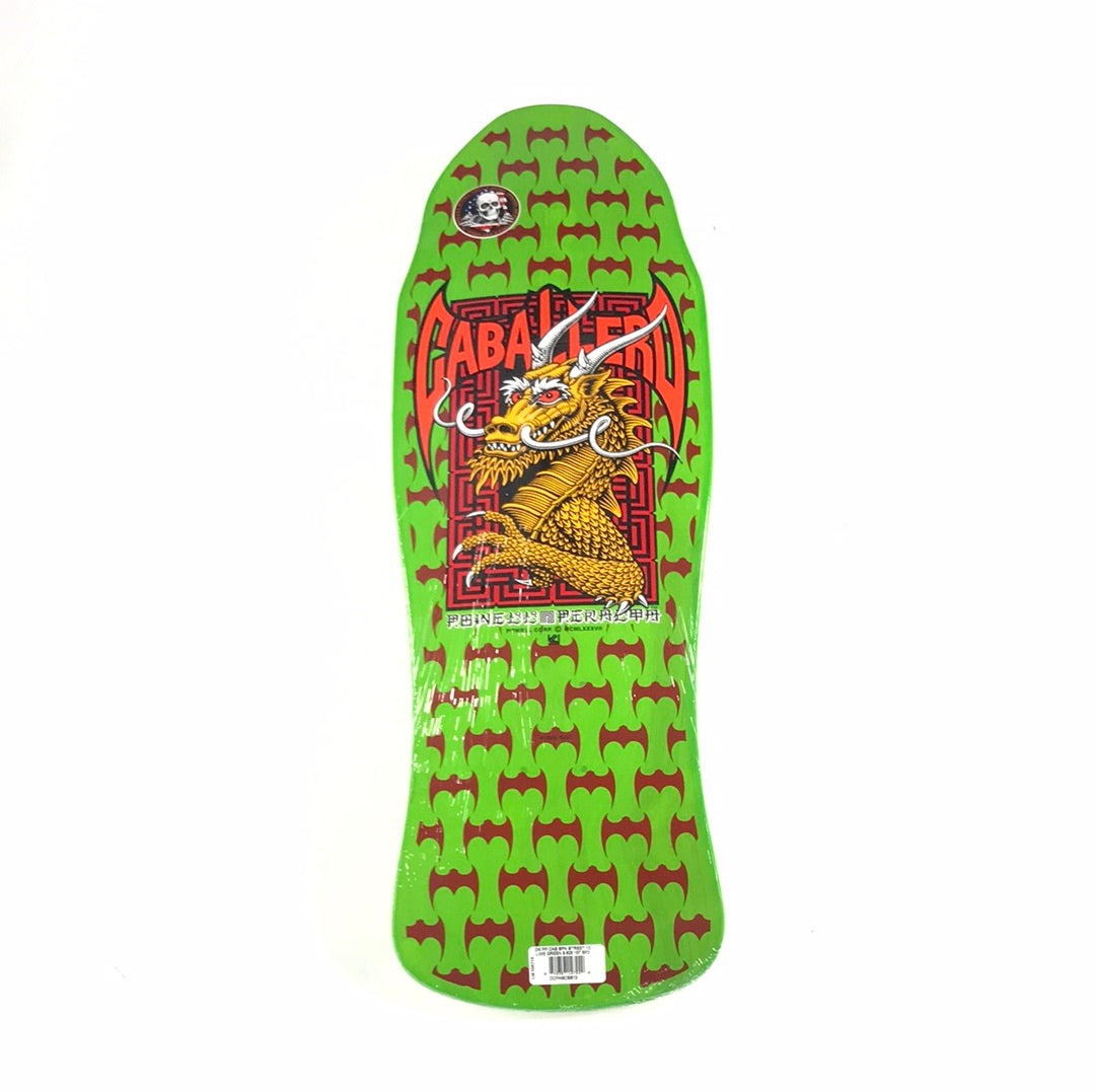 Powell Peralta Steve Caballero Dragon Green Size 9.5" Skateboard Deck