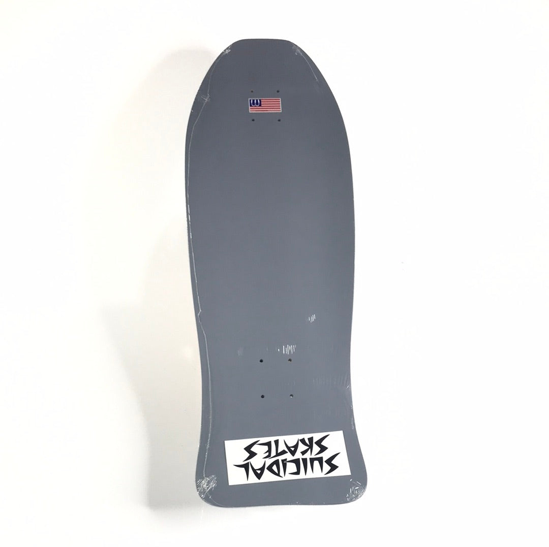 Suicidal Tendencies Pool Gray 10" Skateboard Deck