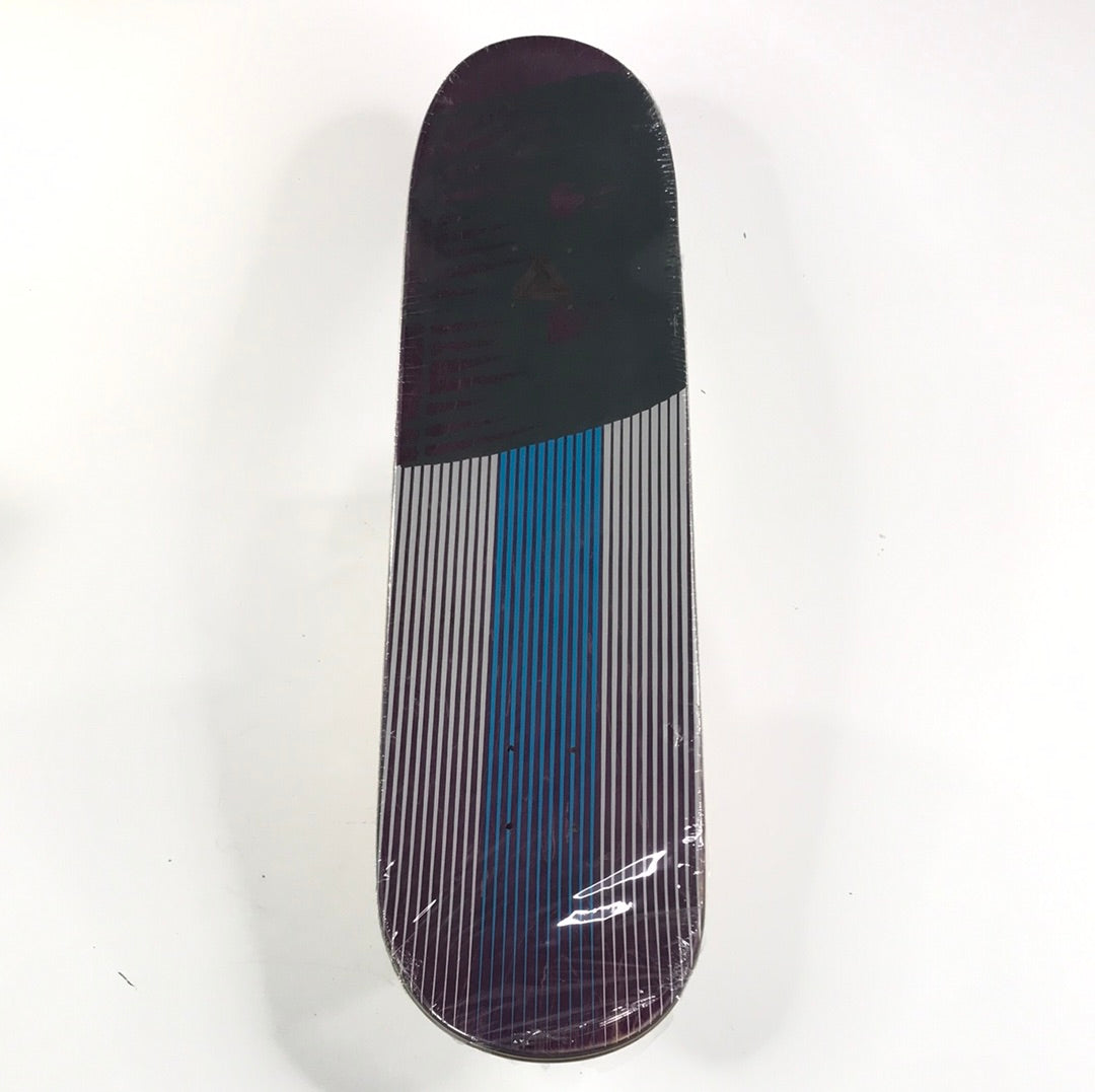 Palace Benny Fairfax "B" Lines Grey Blue 8.1 Skateboard Deck