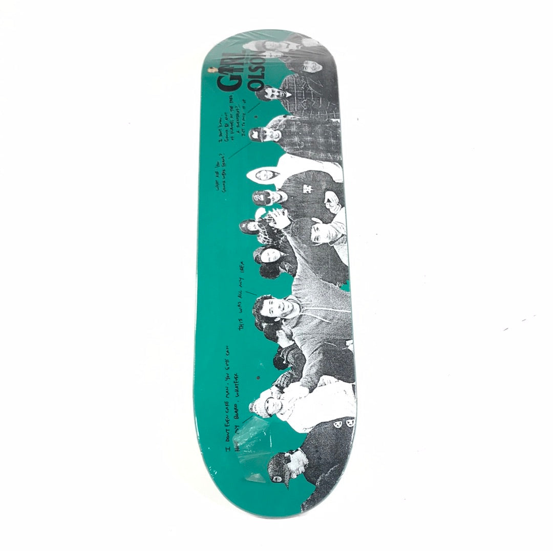 Anti Hero x Girl Alex Olson Beauty and Beast Green 8.0" Skateboard Deck Deck