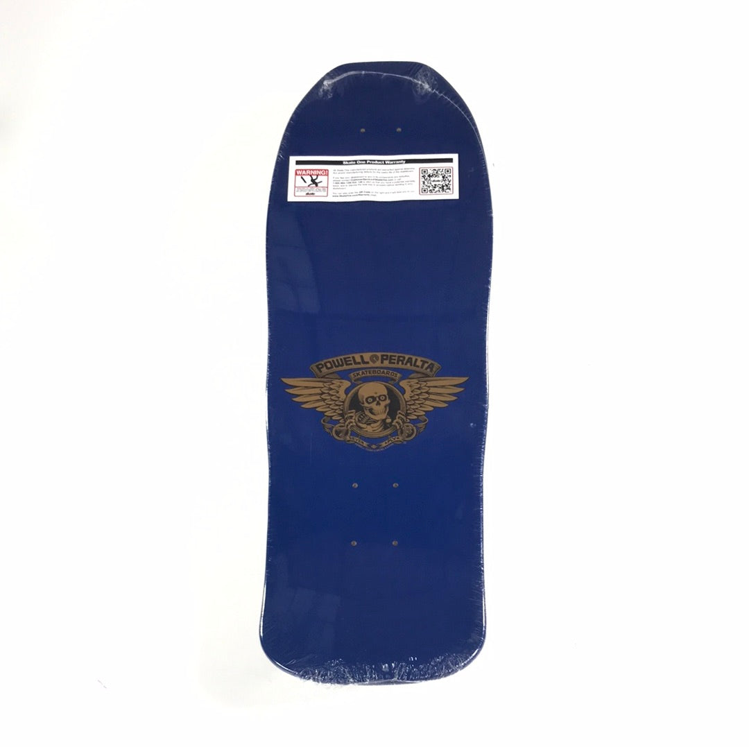 Powell Peralta Mike Vallely Elephant Blue 9.75 Skateboard Deck