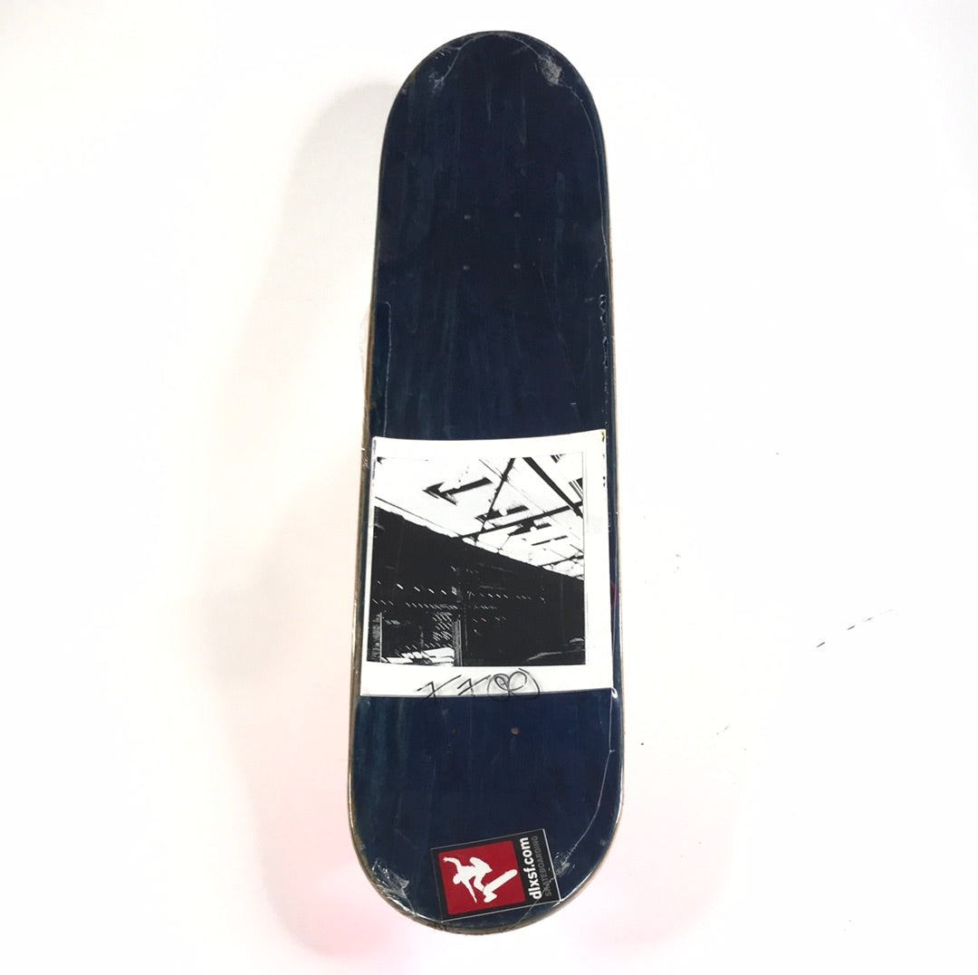 Krooked Dan Drehobl Spray Faces Grey/Pink 7.7" Skateboard Deck