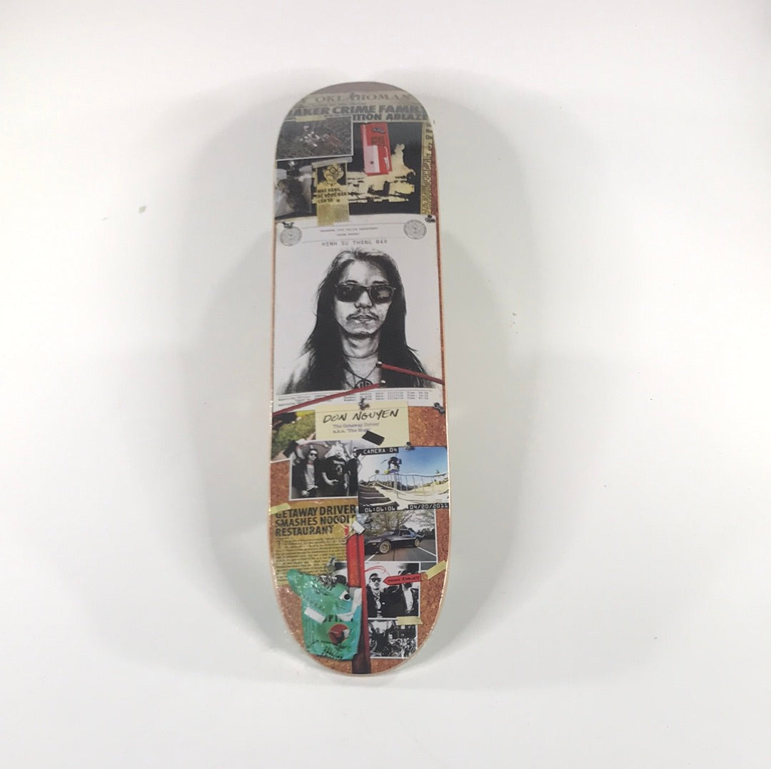 Baker Don Nuge Nguyen Baker Crime Family 8.0 Skateboard Deck