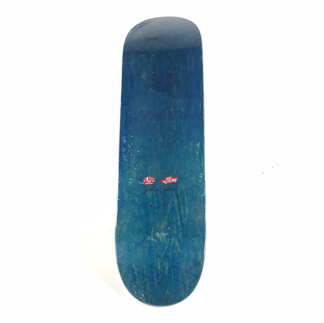 Alien Workshop x Vans Gilbert Crockett Vans Print Blue 8'' Skateboard Deck