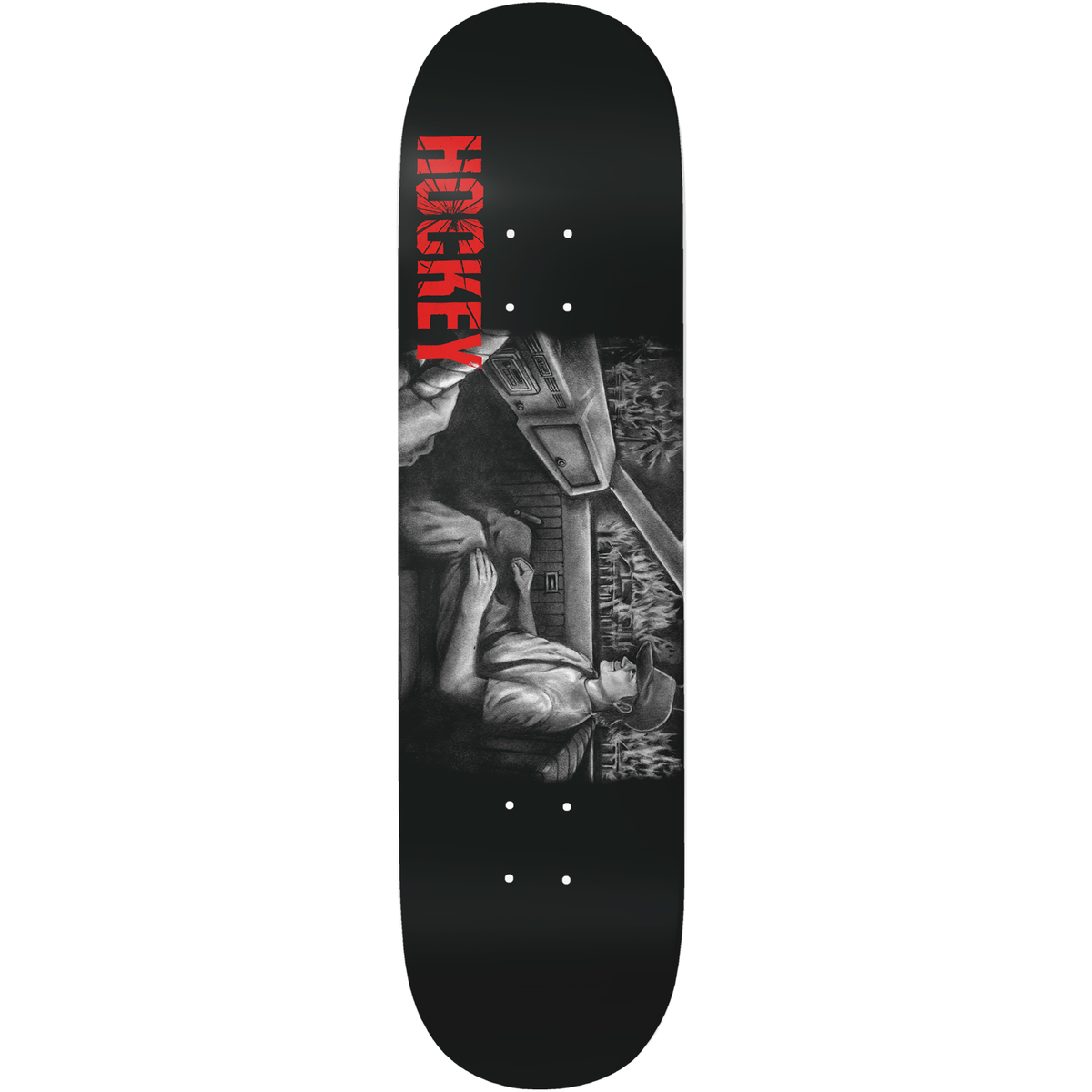 Hockey Nick Michel Debut Shape 1 Full Shape Skateboard Deck