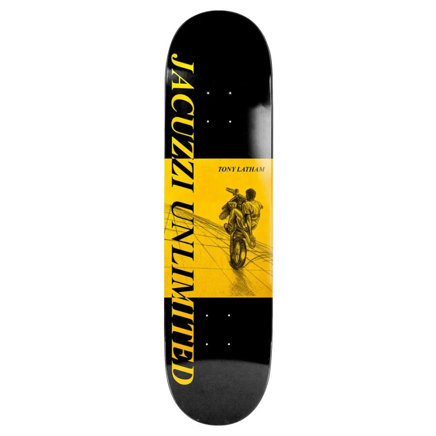 Jacuzzi Tony Latham Dirtbike EX7 8.25" Skateboard Deck