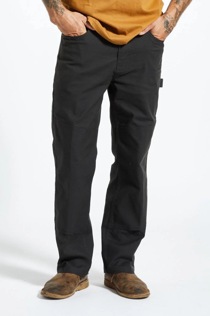 Brixton Builders Carpenter Washed Black Pants