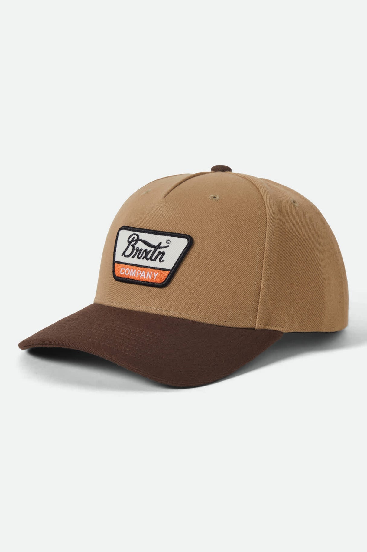 Brixton Linwood Netplus MP Sand Pinecone Brown Snapback Hat