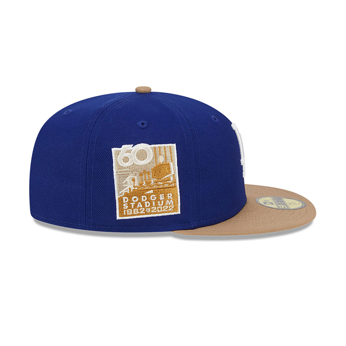 New Era Los Angeles Dodgers Western Khaki Blue & Tan 59Fifty Fitted Hat