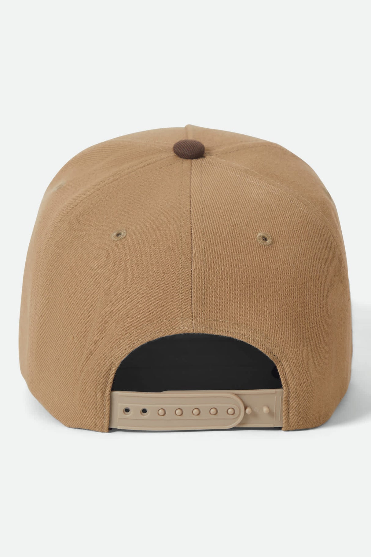 Brixton Linwood Netplus MP Sand Pinecone Brown Snapback Hat