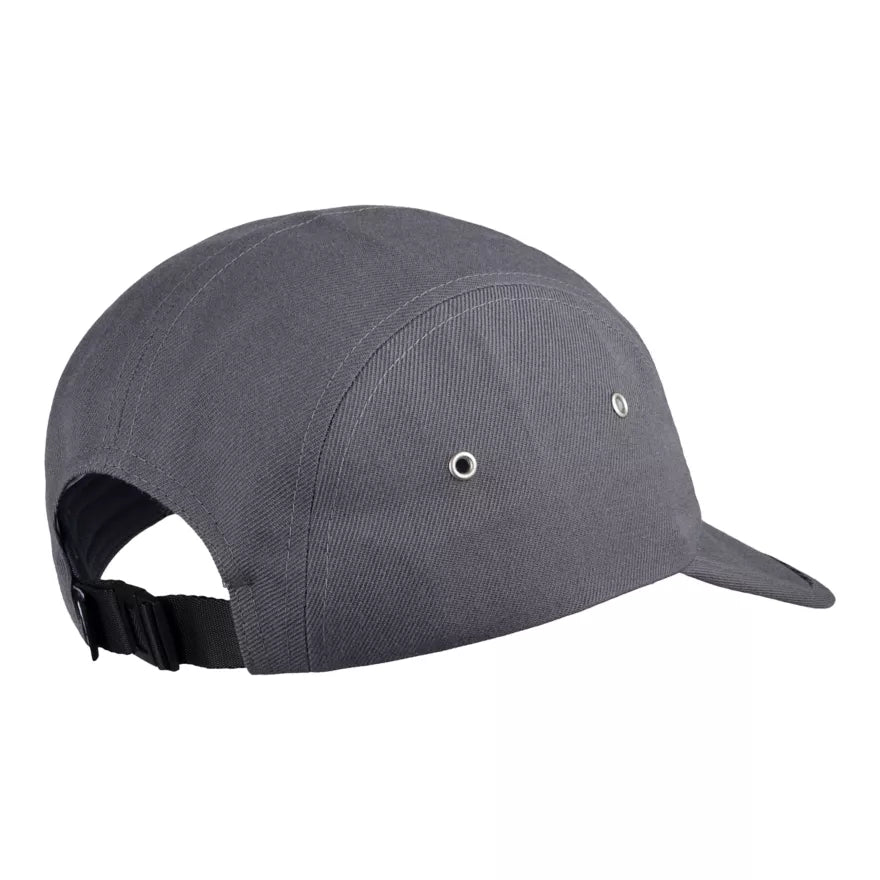 New Balance 5 Panel Lifestyle Flat Brim Graphite Strapback Hat