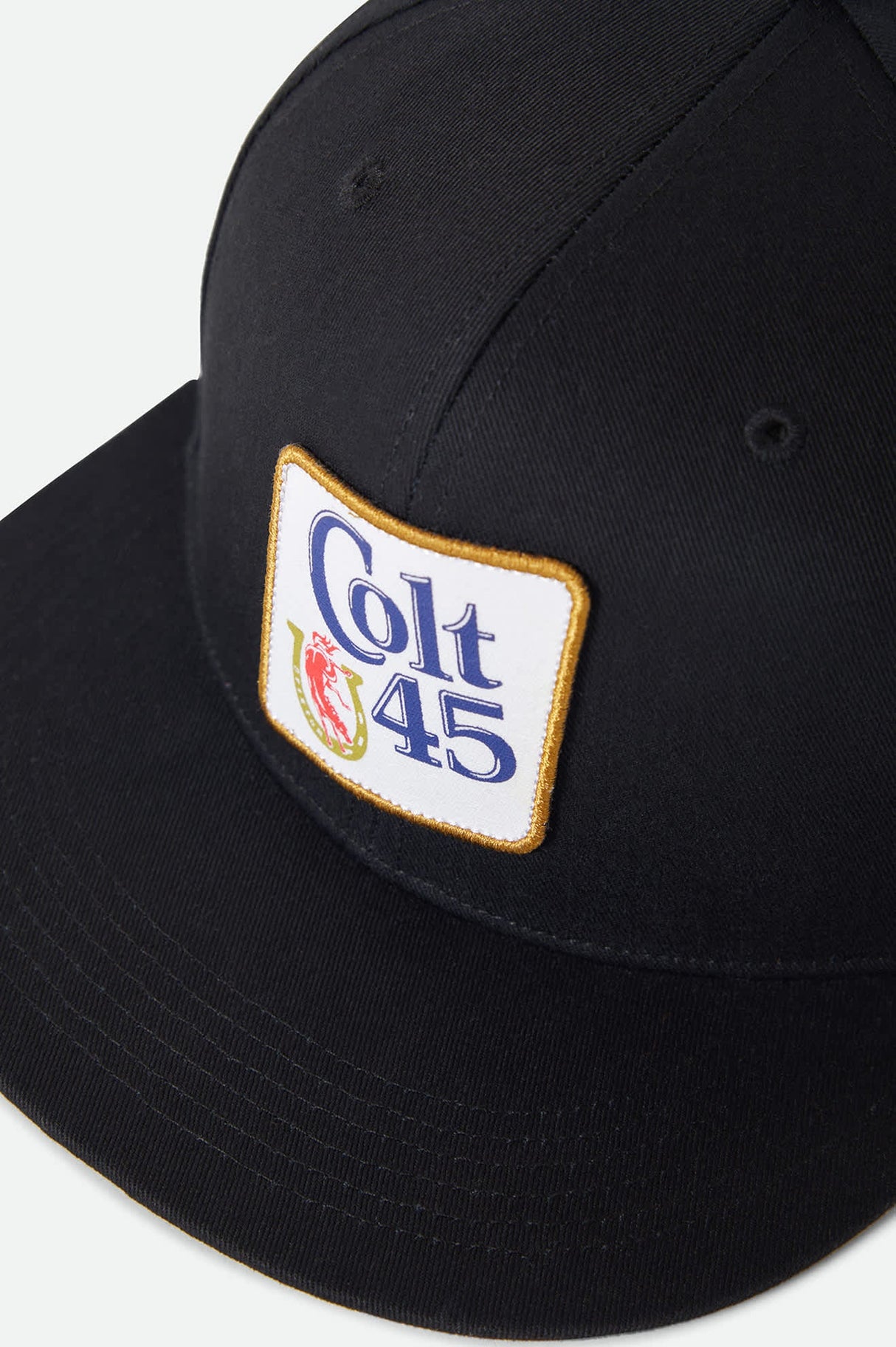 Brixton Colt 45 Black X MP Snapback Hat
