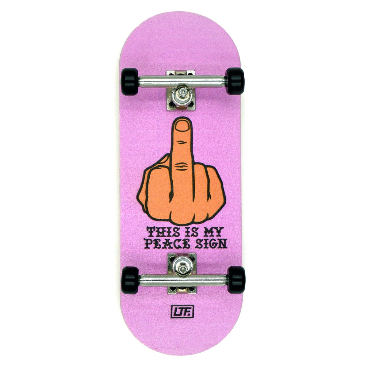 Slushcult x LTF My Peace Sign Grom Fingerboard Complete