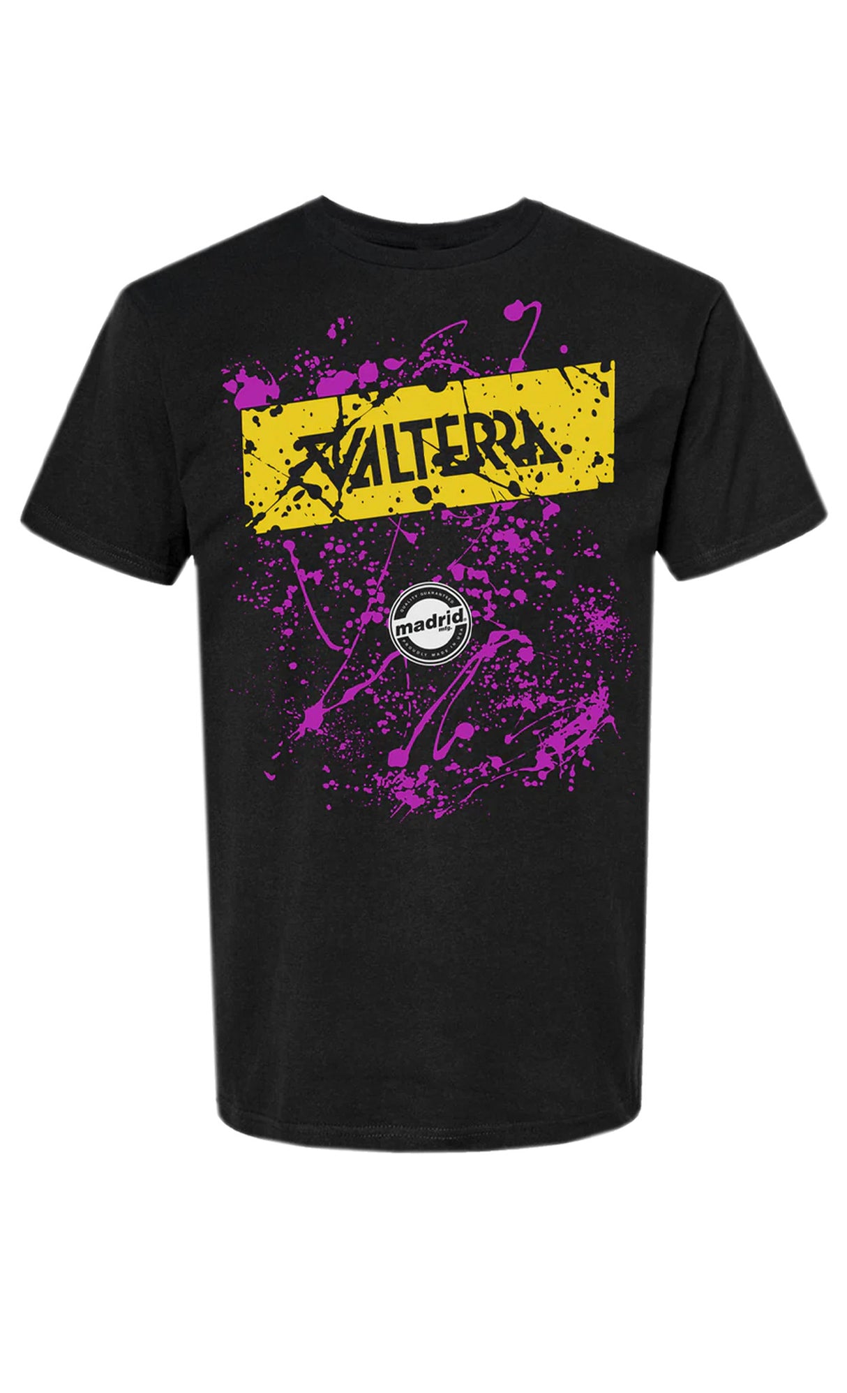 Madrid Valterra 40th Anniversary Black S/s Shirt