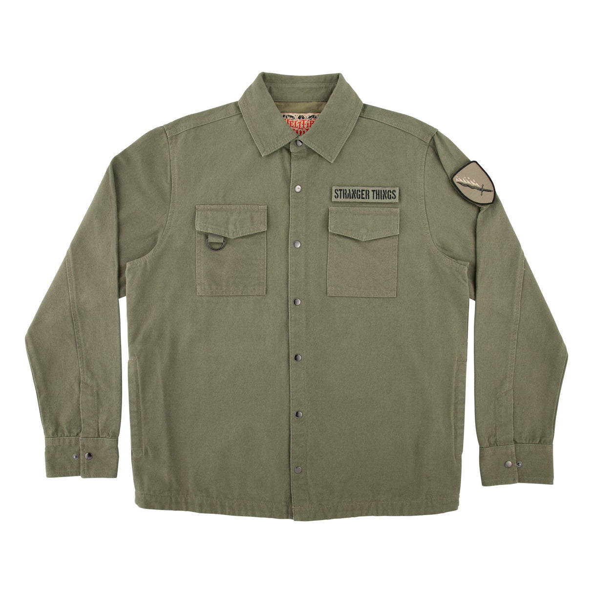 Santa Cruz Stranger Things Crawl Military L/s Jacket