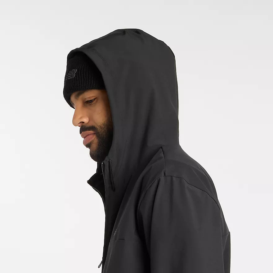 New Balance Numeric Black Woven Full Zip Jacket