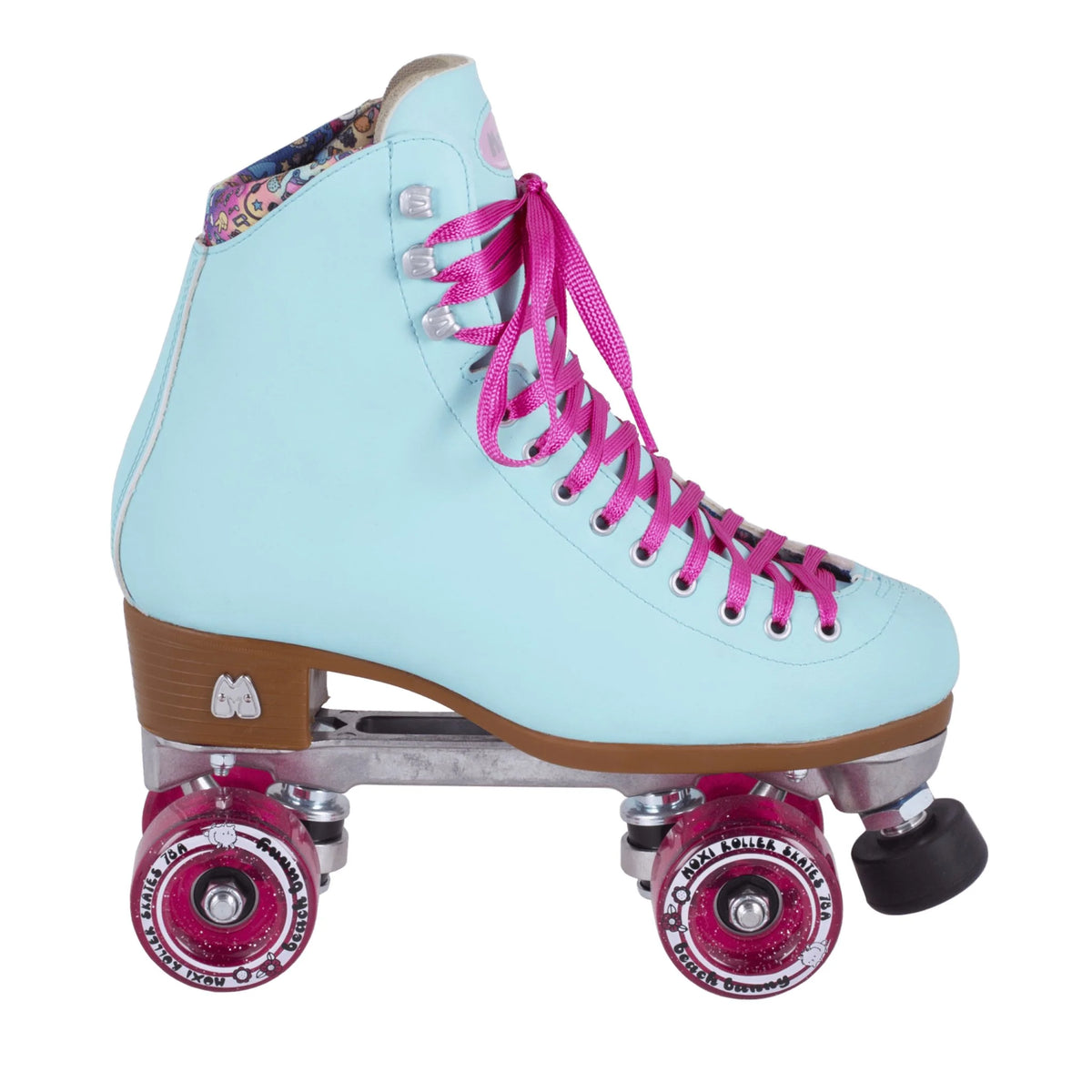 Moxi Beach Bunny Sky Blue Roller Skates
