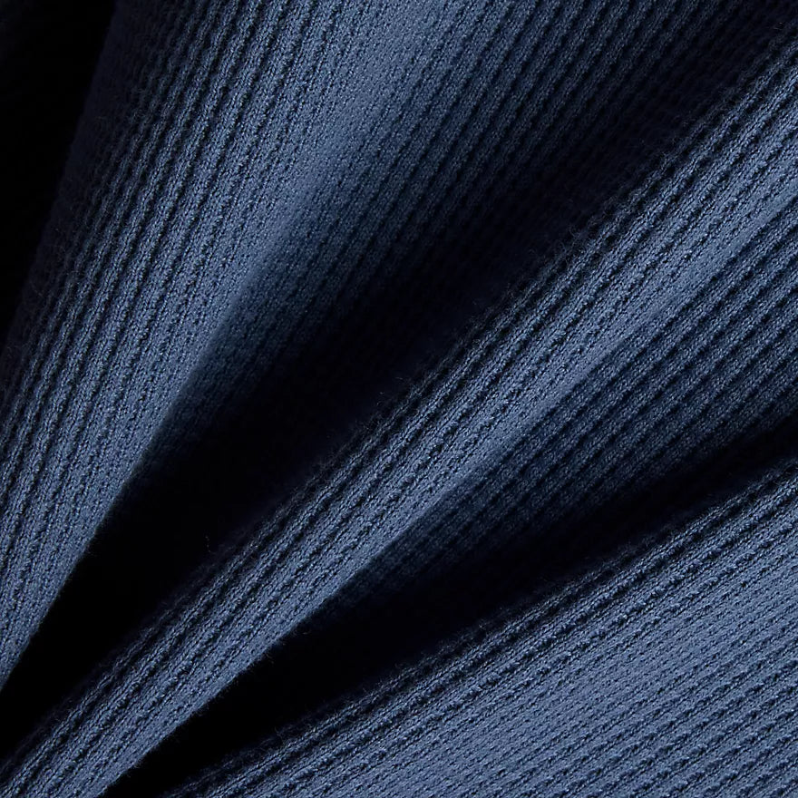 New Balance Numeric Vintage Indigo Waffle Knit L/s Henley