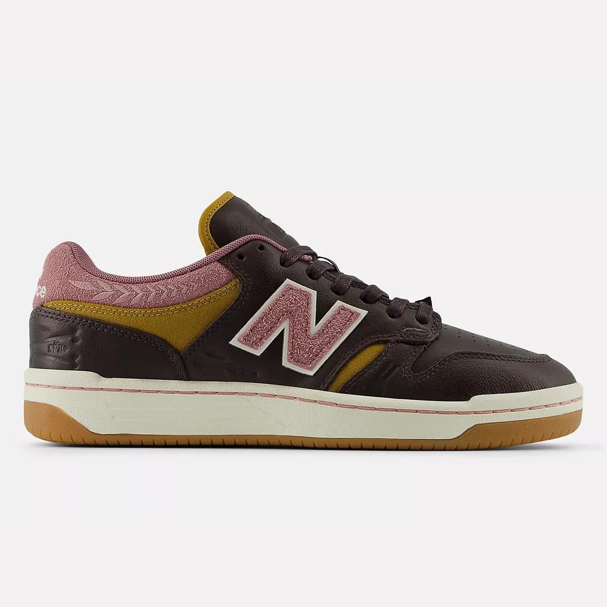 New Balance Numeric 480 Jeremy Fish x 303 Brown/Pink Shoes
