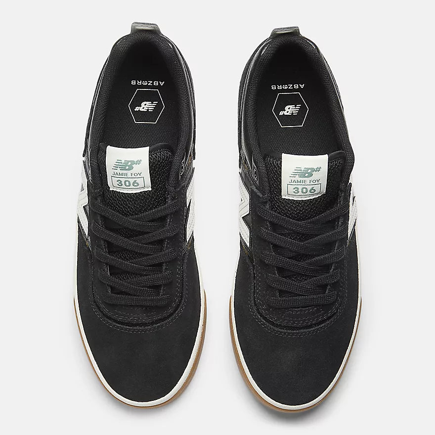New Balance Numeric 306 Jamie Foy Black/Sea Salt Shoes