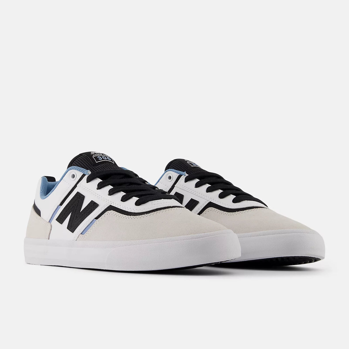 New Balance Numeric 306 Jamie Foy Light Grey / White Shoes (NM306NMA)