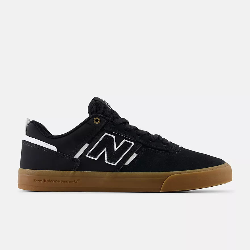 New Balance Numeric 306 Jamie Foy Black/White/Gum Shoes (NM306ZUC)