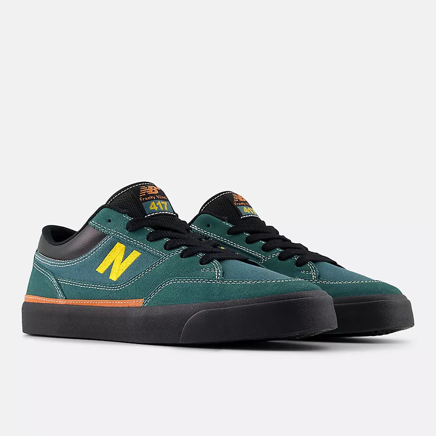 New Balance Numeric 417 Low Franky Villani Spruce Black Shoes