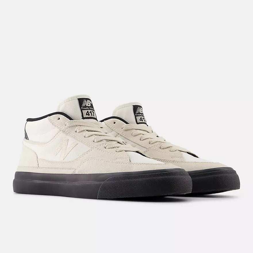 New Balance Numeric 417 Franky Villani Sea Salt Black Shoes