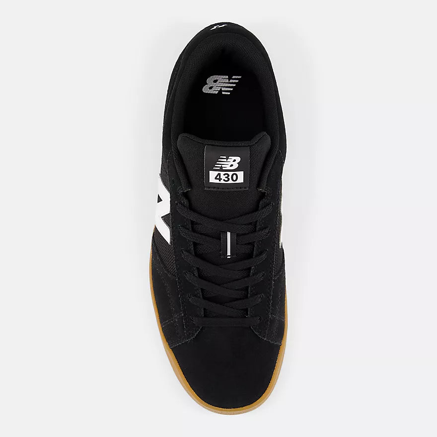 New Balance Numeric 430 Black/White/Gum Shoes