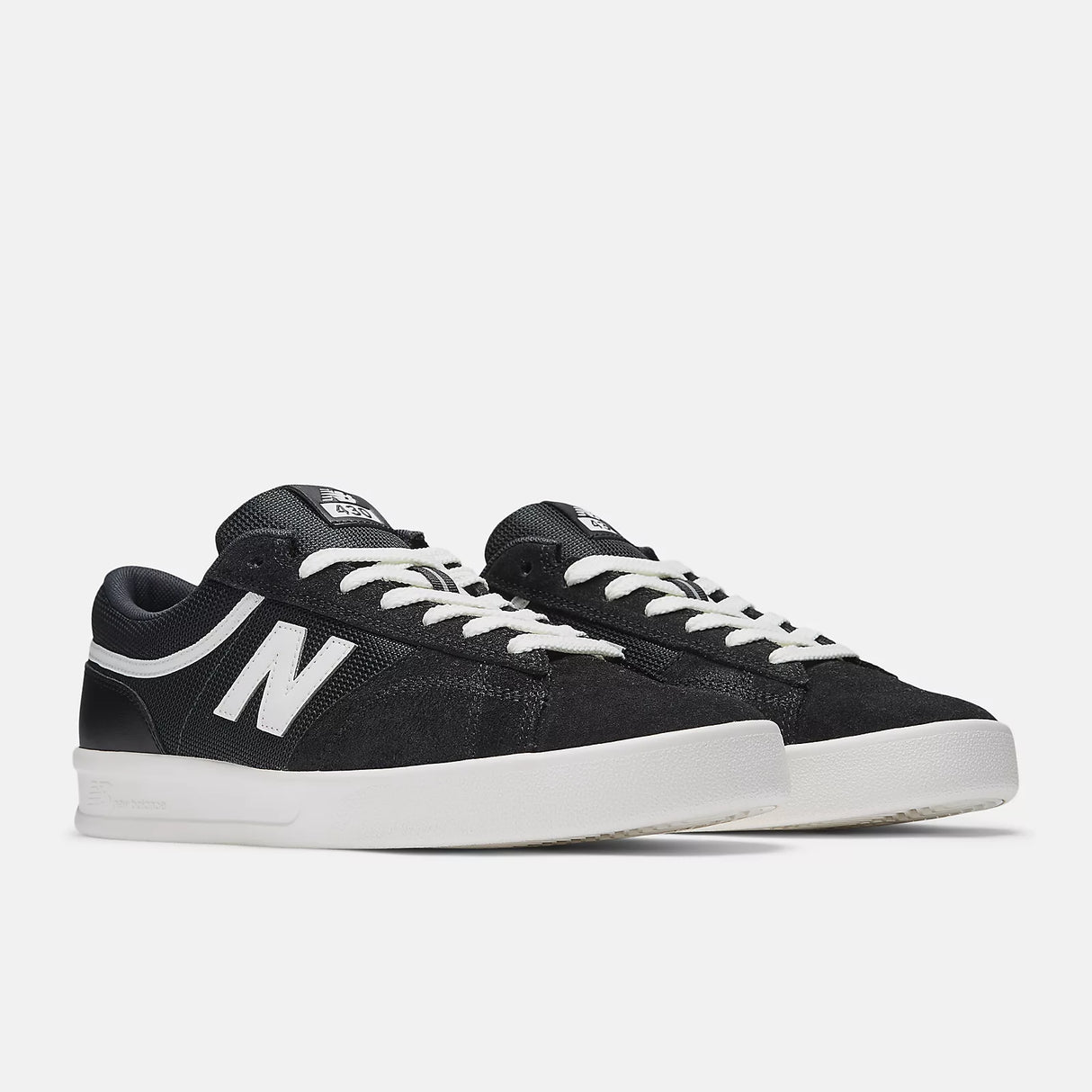 New Balance Numeric 430 Black/White Shoes (NM430BWH)