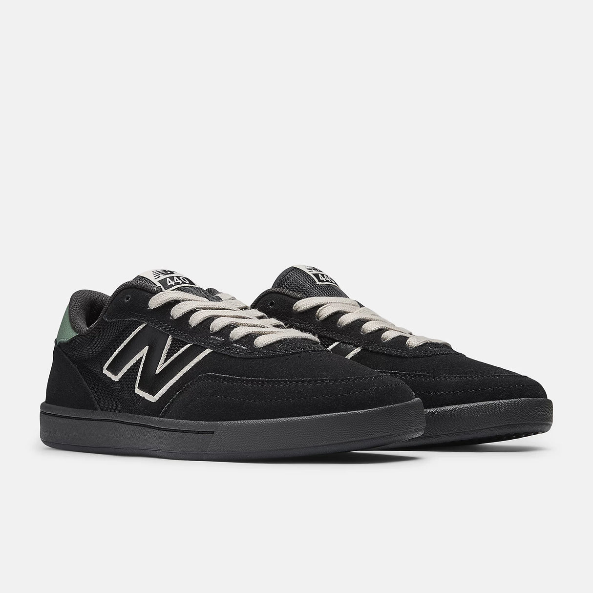 New Balance Numeric 440 V2 Black/White Shoes (NM440BG2)