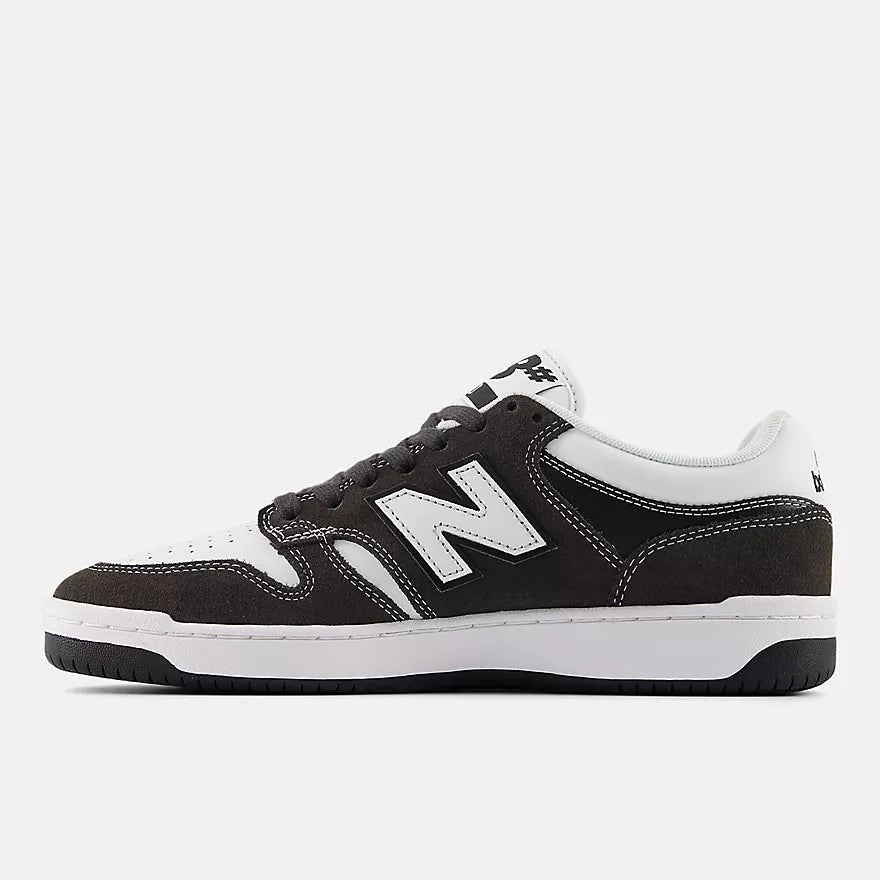 New Balance Numeric 480 Dark Grey White Shoes