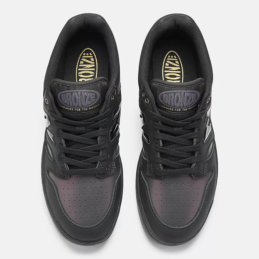 New Balance Numeric 480 Bronze56k Black Shoes (NM480BFK)