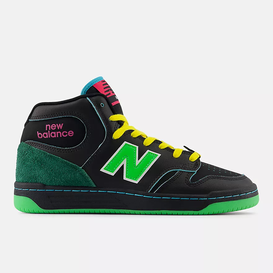 New Balance Numeric 480 High x Natas Kaupas Black/Green Shoes (NM480HSN)