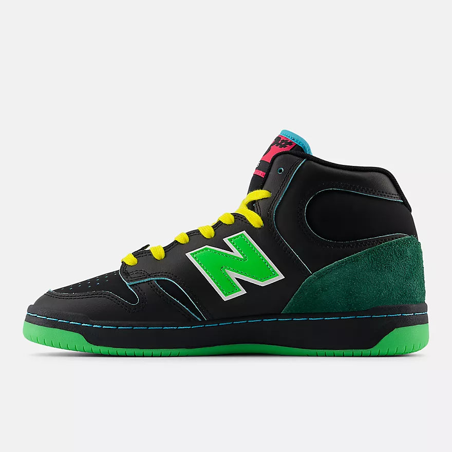 New Balance Numeric 480 High x Natas Kaupas Black/Green Shoes (NM480HSN)