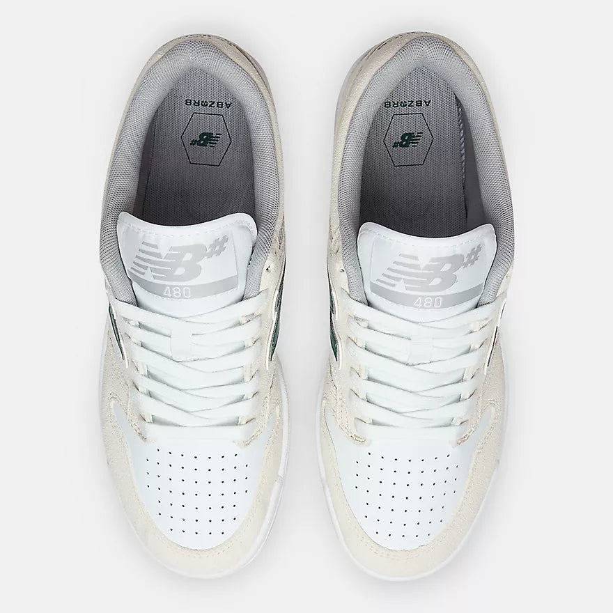 New Balance Numeric 480 WIDE Sea Salt/Vintage Teal Shoes