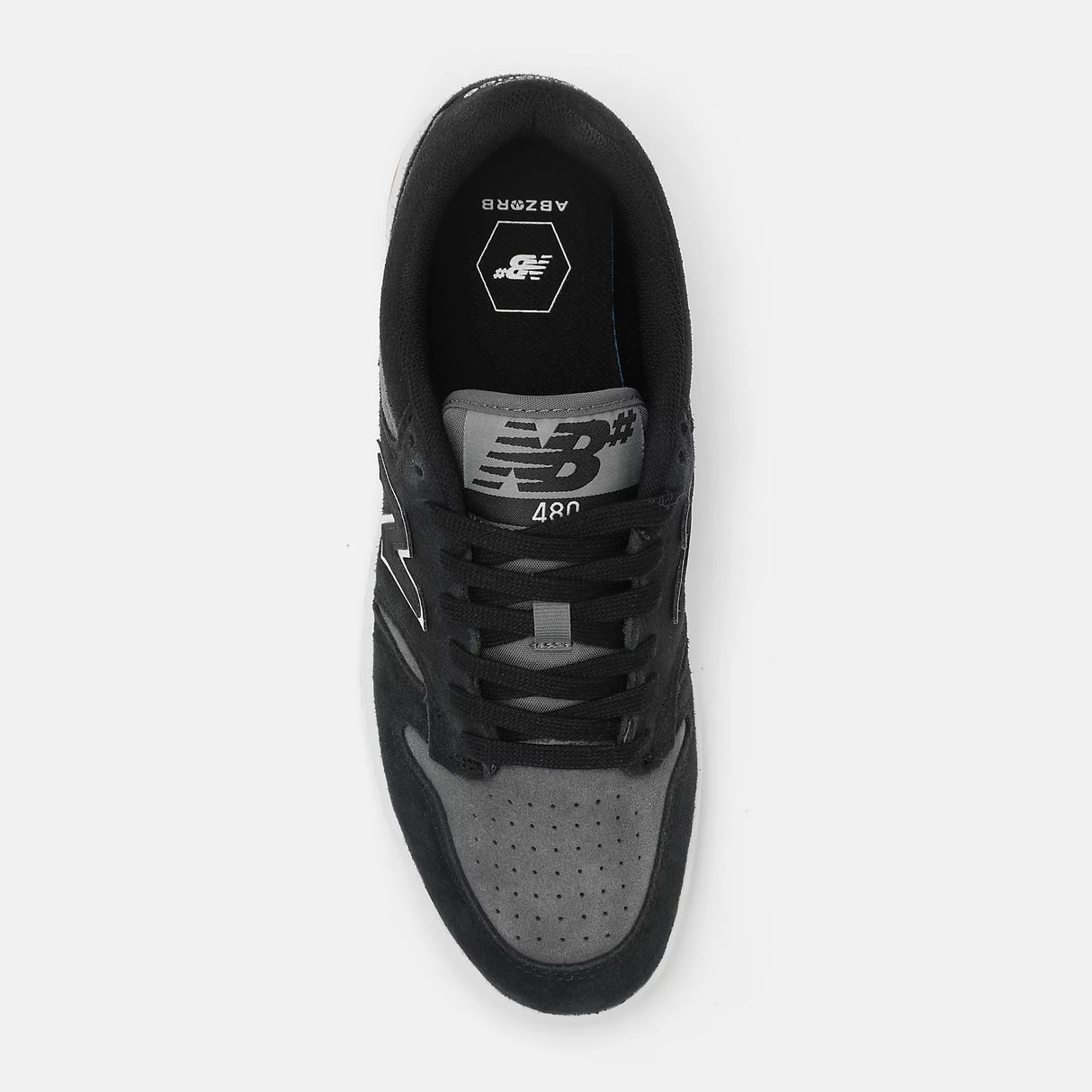 New Balance Numeric 480 Black Grey Shoes