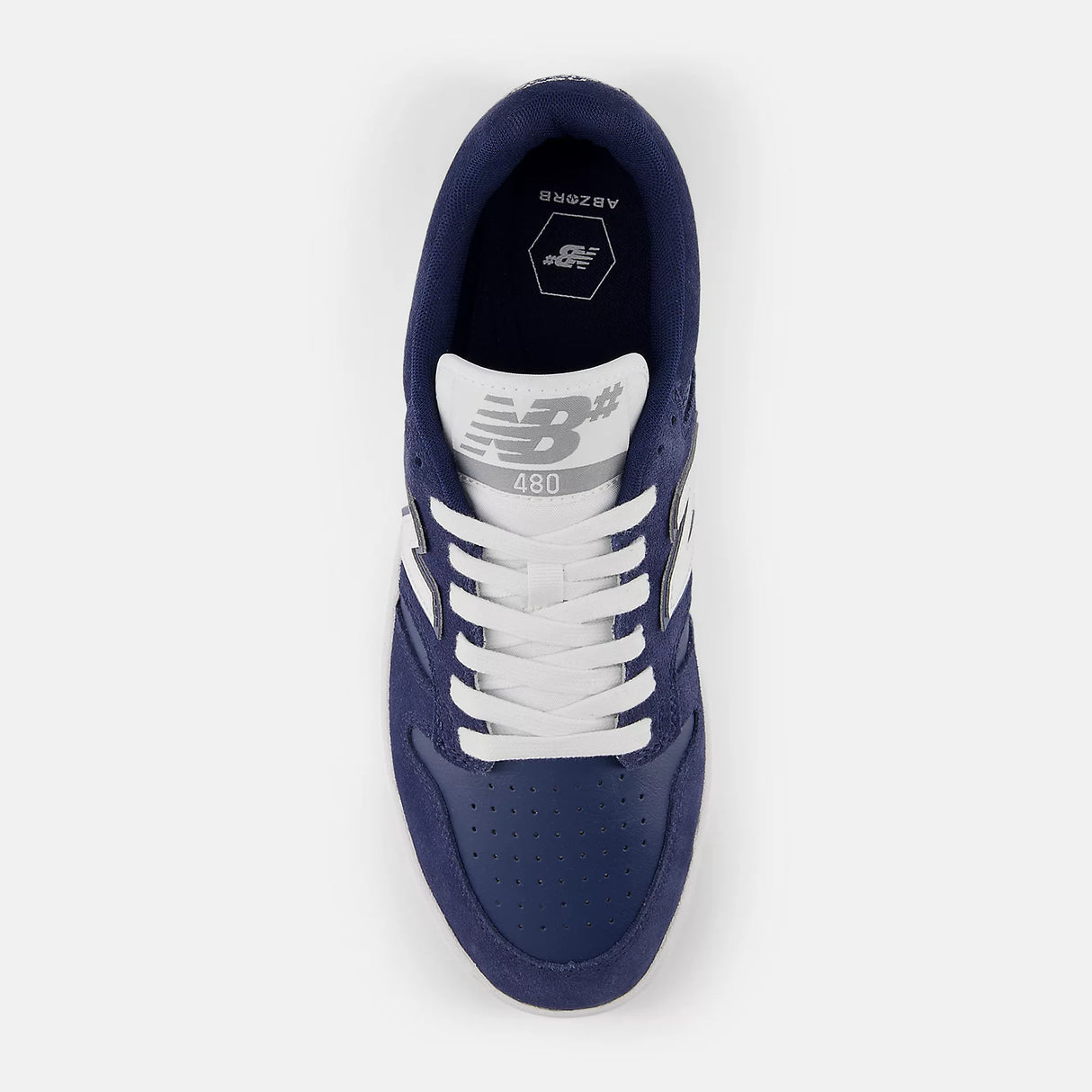 New Balance Numeric 480 Navy White Gum Shoes (NM480PRO)