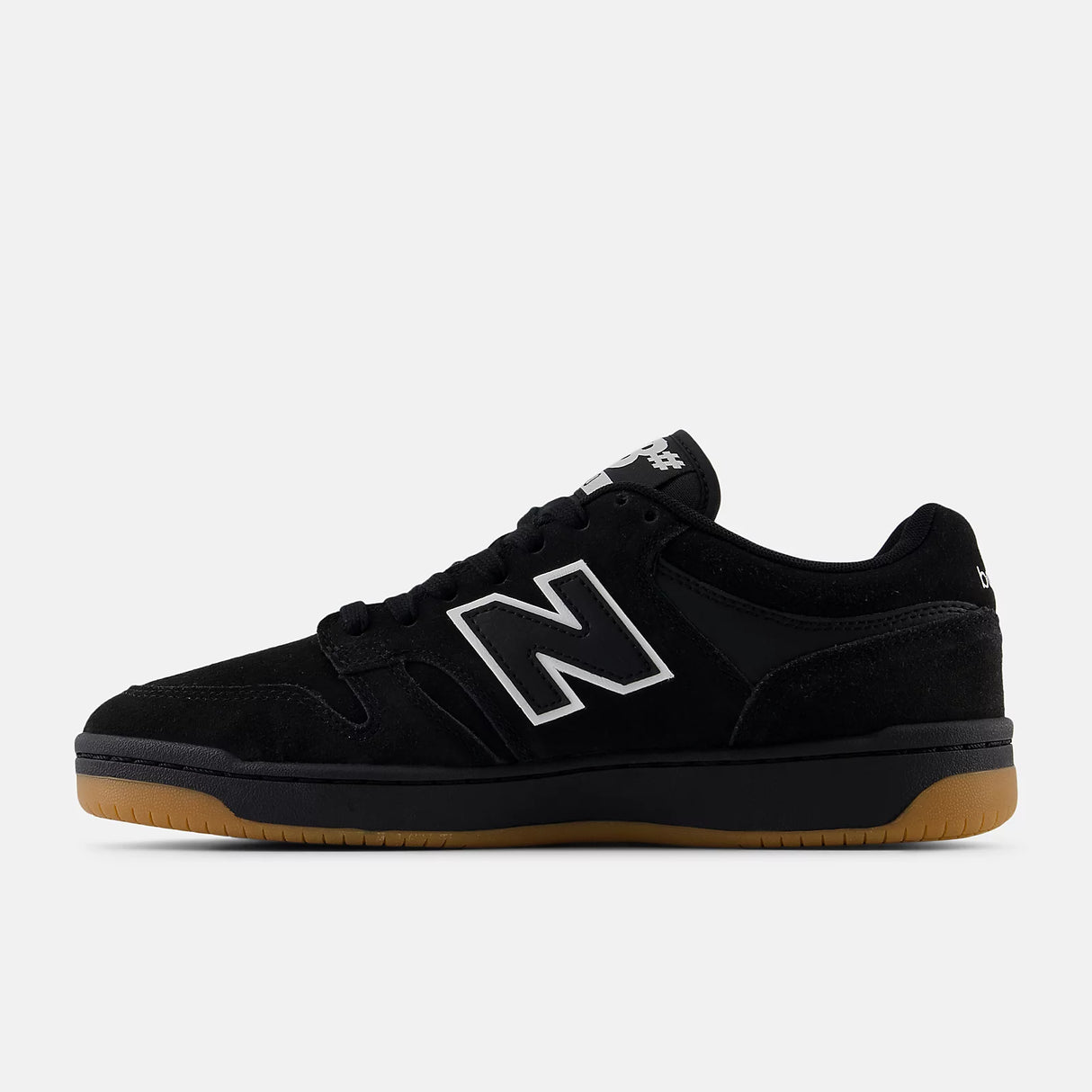 New Balance Numeric 480 Black/Black/Gum Shoes (NM480SBW)