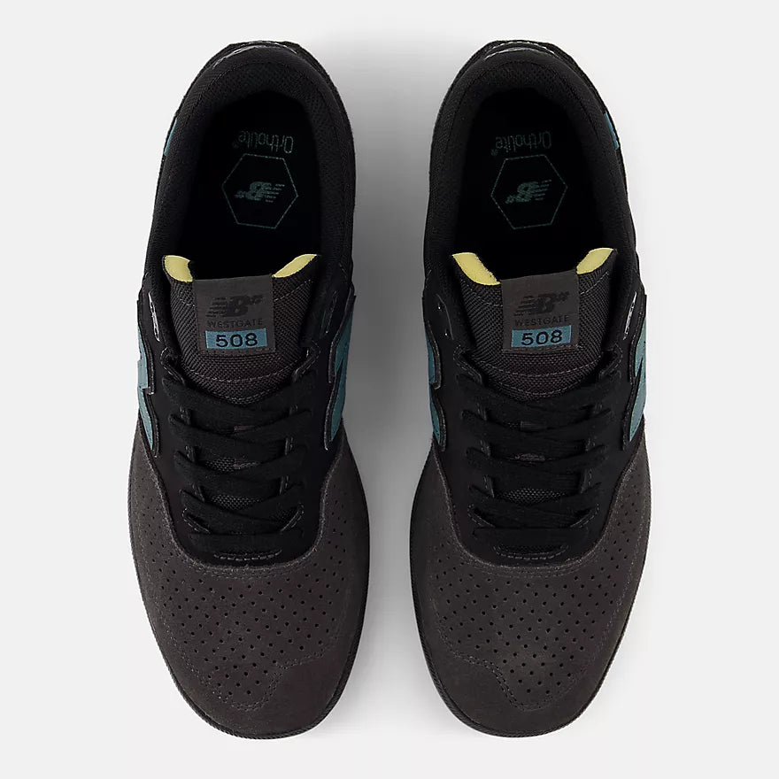 New Balance Numeric 508 Westgate Dark Grey Teal Shoes