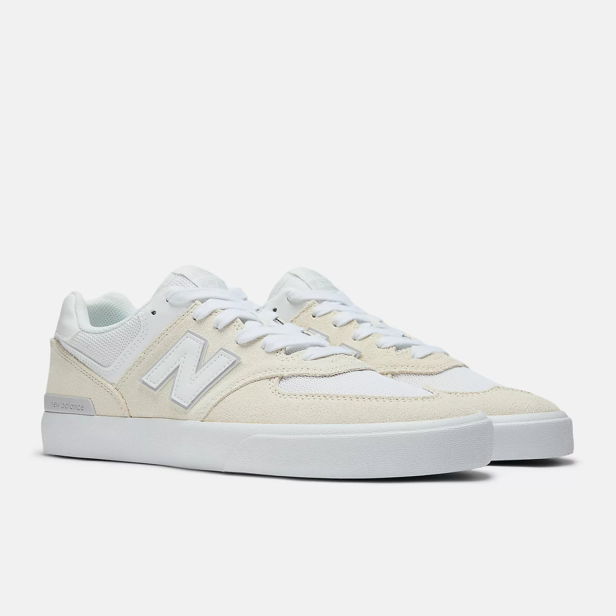 New Balance Numeric 574 Vulc White Shoes